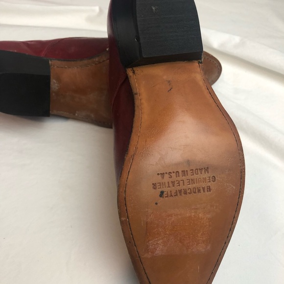 Code Red Genuine Leather booties Sz 5.5 - Picture 7 of 7